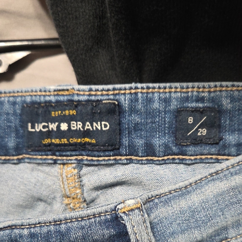 Lucky Brand "Ava Skinny" Jeans with Rips - Picture 2 of 4